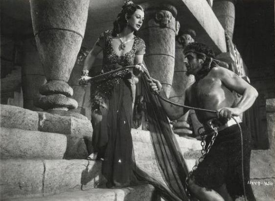 Vic and Hedy in Samson and Delilah