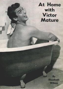 Vic posing in the tub